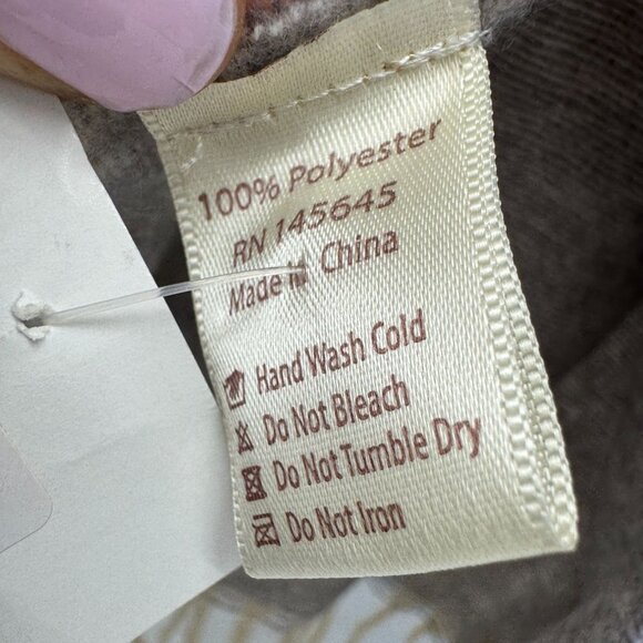 NWT Jean Marie Nordic Print Shawl Scarf One Size Beige Fringe Hem Cozy Travel - Picture 3 of 6